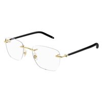Eyeglasses frame Montblanc Man MB0274O004-GOLD-HAVANA-TRANSPARENT53